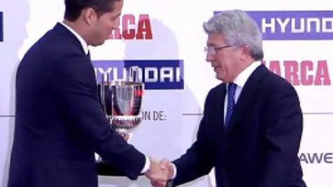 Cristiano y Simeone, grandes protagonistas del los Premios Marca Cristiano y Simeone, grandes protagonistas del los Premios Marca