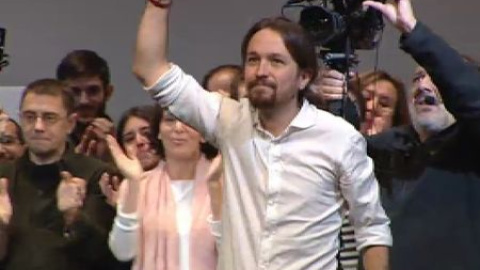 Primera reunión de la ejecutiva de Podemos Primera reunión de la ejecutiva de Podemos