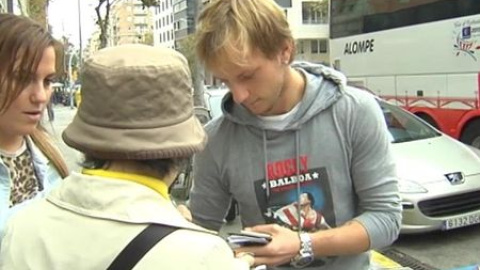 El barcelonista Rakitic, cara a cara con su exequipo El barcelonista Rakitic, cara a cara con su exequipo