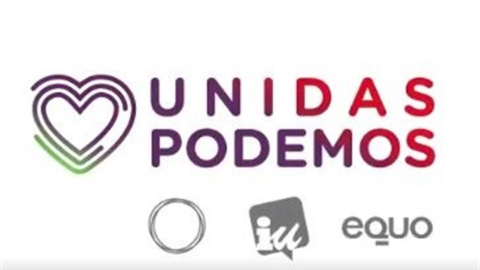 Logo de la coalicción 'Unidas Podemos'. Logo de la coalicción 'Unidas Podemos'.