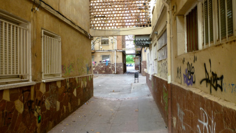 Carrers del barri de Ca n'Anglada, a Terrassa Carrers del barri de Ca n'Anglada, a Terrassa