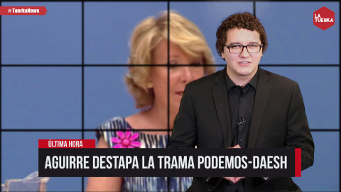 Esperanza Aguirre destapa la trama Podemos-Daesh Esperanza Aguirre destapa la trama Podemos-Daesh