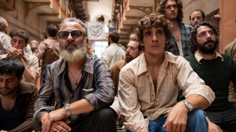 Javier Gutiérrez y Miguel Herrán, en una secuencia de la película Javier Gutiérrez y Miguel Herrán, en una secuencia de la película