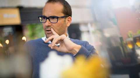 David Jiménez, autor del libro 'El director', sobre su experiencia en 'El Mundo'. / CHRISTIAN GONZÁLEZ David Jiménez, autor del libro 'El director', sobre su experiencia en 'El Mundo'. / CHRISTIAN GONZÁLEZ