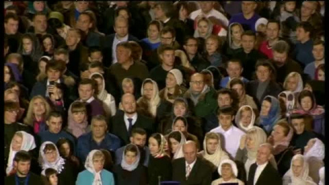 Los cristianos ortodoxos rusos dan la bienvenida a la Navidad Los cristianos ortodoxos rusos dan la bienvenida a la Navidad
