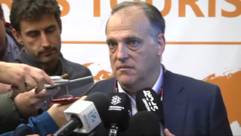 Tebas quita hierro a las declaraciones de Piqué Tebas quita hierro a las declaraciones de Piqué