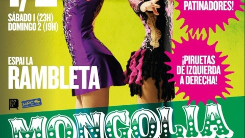 Cartel del espectáculo 'Mongolia sobre hielo' Cartel del espectáculo 'Mongolia sobre hielo'
