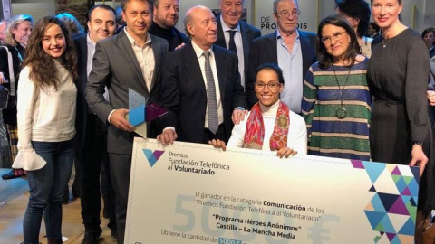 El programa ‘Héroes Anónimos’, premiado por la Fundación Telefónica por su implicación con el voluntariado social. / CASTILLA-LA MANCHA MEDIA El programa ‘Héroes Anónimos’, premiado por la Fundación Telefónica por su implicación con el voluntariado social. / CASTILLA-LA MANCHA MEDIA