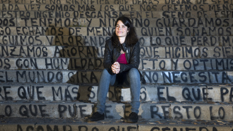 La candidata de Podemos a la Comunidad de Madrid, Isabel Serra / Fernando Sánchez - Público