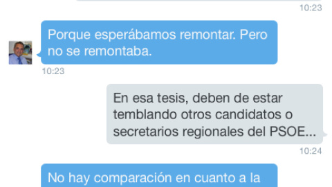 Entrevista 'A 140' con Rafael Simancas.