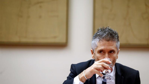 Fernando Grande-Marlaska ha acercado, desde su Ministerio, a doce presos de ETA y dos del GRAPO en cuatro meses | EFE Fernando Grande-Marlaska ha acercado, desde su Ministerio, a doce presos de ETA y dos del GRAPO en cuatro meses | EFE