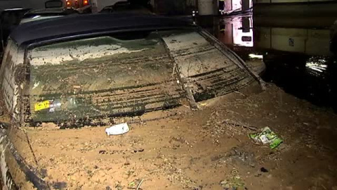 Málaga intenta reponerse de los daños del temporal Málaga intenta reponerse de los daños del temporal