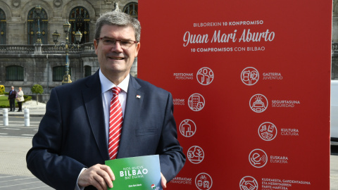 El alcalde de Bilbao, Juan Mari Aburto. El alcalde de Bilbao, Juan Mari Aburto.