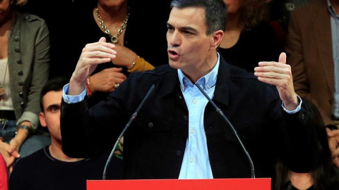 El presidente del Gobierno y secretario general del PSOE, Pedro Sánchez, este sábado en Madrid. EFE/Fernando Alvarado El presidente del Gobierno y secretario general del PSOE, Pedro Sánchez, este sábado en Madrid. EFE/Fernando Alvarado