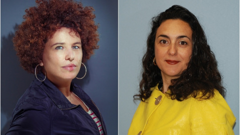 La periodista Silvia Cruz Lapeña y la antropóloga social Cristina Cruces La periodista Silvia Cruz Lapeña y la antropóloga social Cristina Cruces