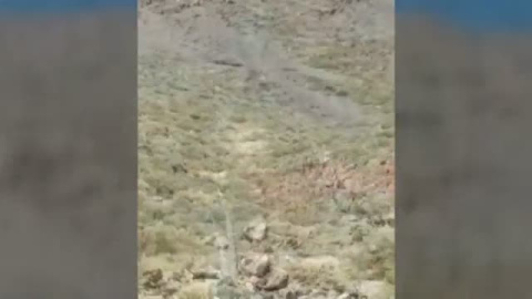 Larga noche para los rescatados del teleférico en el Teide Larga noche para los rescatados del teleférico en el Teide