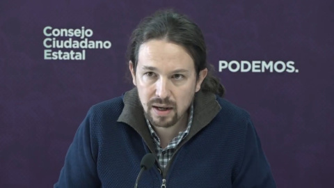 Iglesias: "No se puede gobernar por decreto" Iglesias: "No se puede gobernar por decreto"