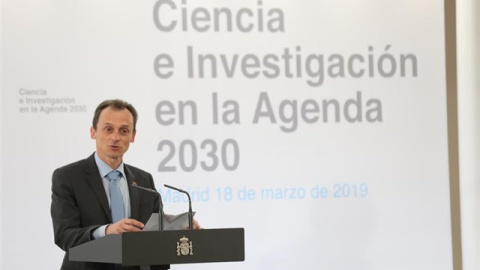 Pedro Duque, ministro de Ciencia, Innovación y Universidades. /Marta Fernández Jara-EP Pedro Duque, ministro de Ciencia, Innovación y Universidades. /Marta Fernández Jara-EP