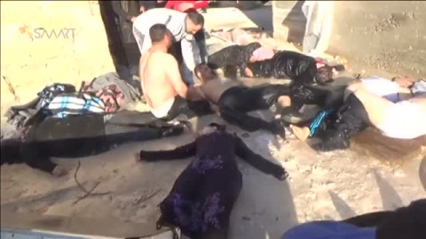 Un ataque químico mata al menos a 67 personas en Siria Un ataque químico mata al menos a 67 personas en Siria
