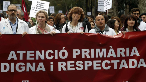 Segunda jornada de huelga de los médicos de atención primaria y de la sanidad concertada | EFE Segunda jornada de huelga de los médicos de atención primaria y de la sanidad concertada | EFE