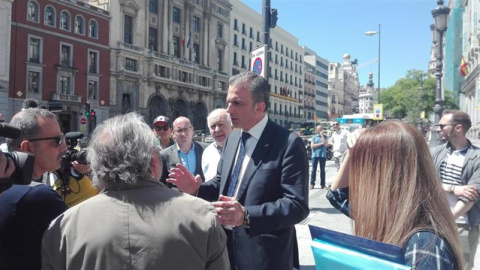 El candidato de Vox al Ayuntamiento de la capital, Javier Ortega Smith. - EUROPA PRESS El candidato de Vox al Ayuntamiento de la capital, Javier Ortega Smith. - EUROPA PRESS