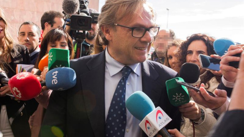 Angel García, el ingeniero que coordinó el rescate de Julen./EFE Angel García, el ingeniero que coordinó el rescate de Julen./EFE