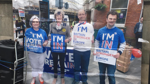 Manifestación que solicita la cancelación del Brexit./CRISTINA CASERO