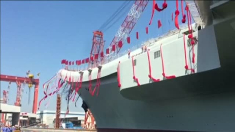 China bota su segundo portaaviones China bota su segundo portaaviones
