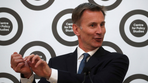 El ministro de Asuntos Exteriores de Reino Unido, Jeremy Hunt. - REUTERS El ministro de Asuntos Exteriores de Reino Unido, Jeremy Hunt. - REUTERS