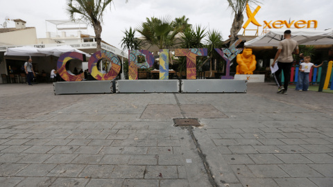 Lugar donde ha ocurrido el homicidio, en la discoteca Copity de Alacant, a 22 de octubre de 2022. Lugar donde ha ocurrido el homicidio, en la discoteca Copity de Alacant, a 22 de octubre de 2022.