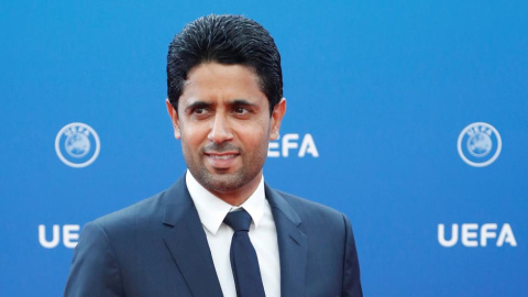El presidente del PSG, Nasser Al Khelaïfi.- EFE El presidente del PSG, Nasser Al Khelaïfi.- EFE