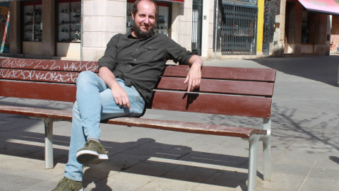 El periodista Jordi de Miguel, autor de la adaptación al cómic de 'Homenaje a Cataluña' El periodista Jordi de Miguel, autor de la adaptación al cómic de 'Homenaje a Cataluña'