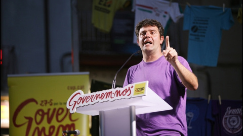 L'exdiputat de la CUP Josep Manel Busqueta. L'exdiputat de la CUP Josep Manel Busqueta.