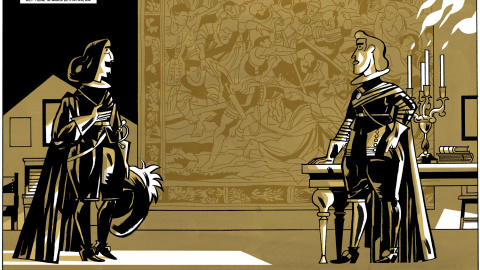 'Las Meninas', por Javier Olivares (ilustraciones) y Santiago García (guión).- ASTIBERRI