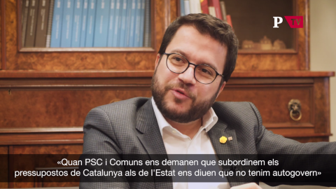 Entrevista Pere Aragonès PSC Comuns Entrevista Pere Aragonès PSC Comuns