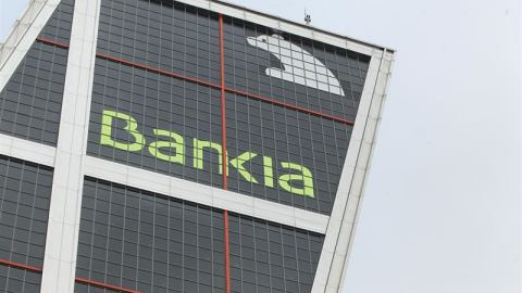 Detalle de la sede de Bankia en la madrileña Torre Kio. E.P. Detalle de la sede de Bankia en la madrileña Torre Kio. E.P.