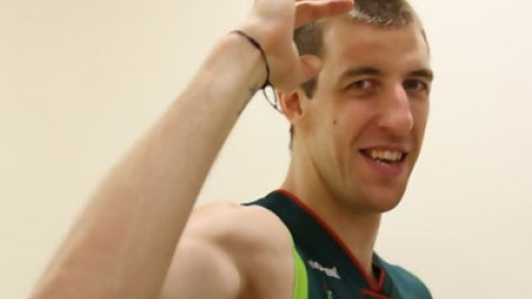 El jugador de Unicaja Fran Vázquez. ACB El jugador de Unicaja Fran Vázquez. ACB
