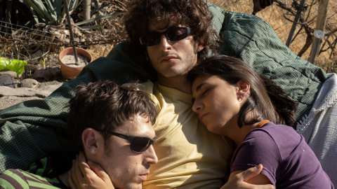 Cristalino, Daniel Ibáñez y Stéphanie Magnin son los protagonistas de la película. Cristalino, Daniel Ibáñez y Stéphanie Magnin son los protagonistas de la película.