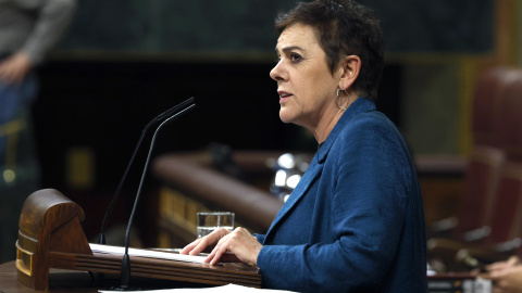Mertxe Aizpurua durante su intervención en el pleno del Congreso, el 22 de mayo de 2024. Mertxe Aizpurua durante su intervención en el pleno del Congreso, el 22 de mayo de 2024.