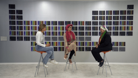 Fotograma del documental 'La ciencia de las mujeres de África'. Fotograma del documental 'La ciencia de las mujeres de África'.