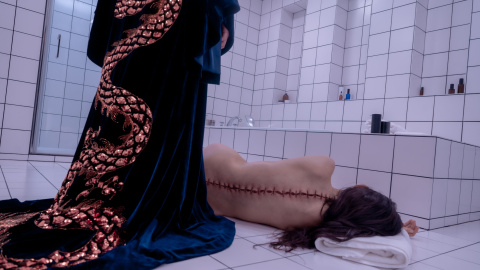 Una secuencia de la película 'La sustancia'. Una secuencia de la película 'La sustancia'.