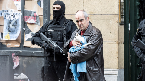 Luis Tosar, en una secuencia de 'La infiltrada'.