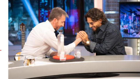 Maluma, junto a Pablo Motos en 'El Hormiguero' el 26 de junio de 2023. Imagen de archivo. Maluma, junto a Pablo Motos en 'El Hormiguero' el 26 de junio de 2023. Imagen de archivo.