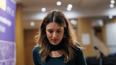 La ministra de Igualdad, Irene Montero, durante el Encuentro Internacional Feminista (EIF) ‘We call it feminism La ministra de Igualdad, Irene Montero, durante el Encuentro Internacional Feminista (EIF) ‘We call it feminism