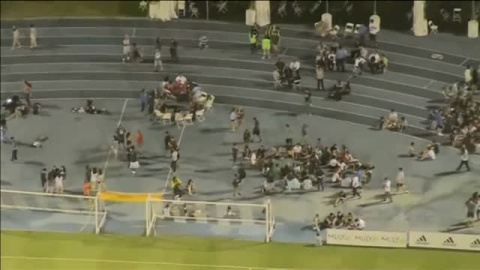 Susto en la concentración del Madrid por una alerta de bomba Susto en la concentración del Madrid por una alerta de bomba