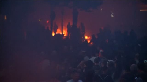 Disturbios en Hamburgo por la cumbre del G20 Disturbios en Hamburgo por la cumbre del G20