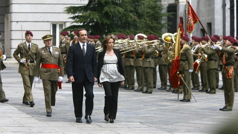 Toma de posesión de la ministra de Defensa (Imagen de archivo). Toma de posesión de la ministra de Defensa (Imagen de archivo).