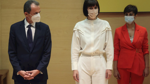 Diana Monart recibe la cartera de Ciencia e Innovación. Diana Monart recibe la cartera de Ciencia e Innovación.