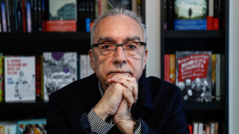 El escritor Juan José Millás, en una imagen de archivo de abril de 2019. El escritor Juan José Millás, en una imagen de archivo de abril de 2019.