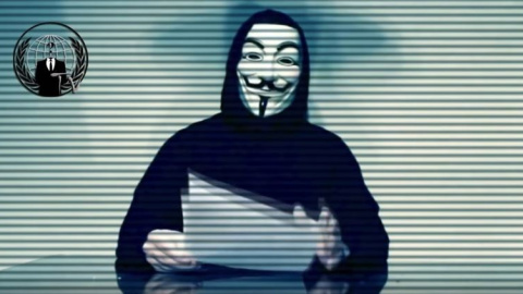 Captura de pantalla de un vídeo de Anonymous.- EUROPA PRESS Captura de pantalla de un vídeo de Anonymous.- EUROPA PRESS